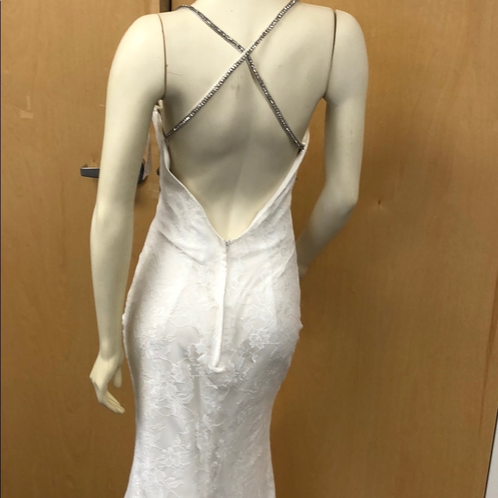 Destiny lace ivory dress ax 8